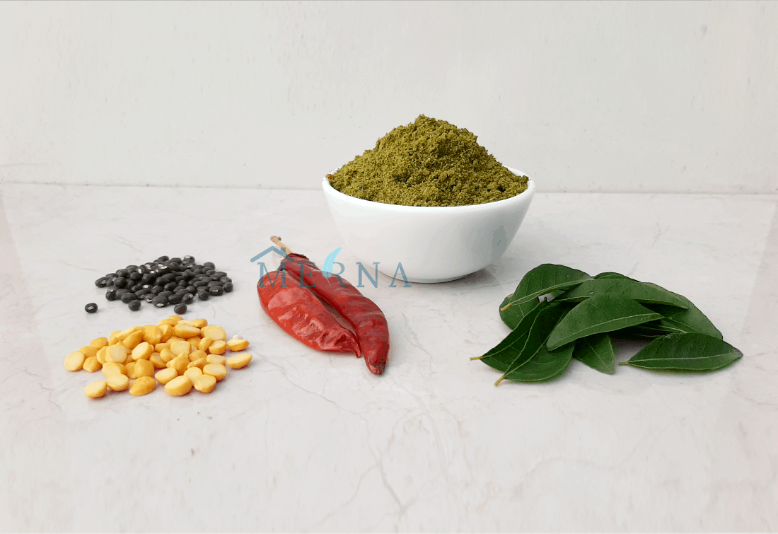 Merna Homemade Curry Leaves Idly Powder (80g)