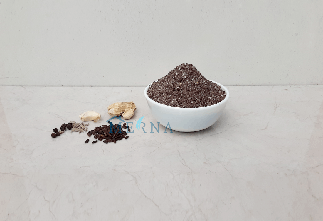 Merna Homemade Instant Karuppu Kavuni Kanji Mix (120g)