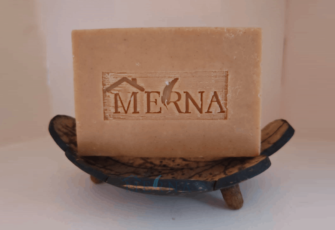 Merna Homemade Cold Processed Kasthuri Manjal Soap (90g)