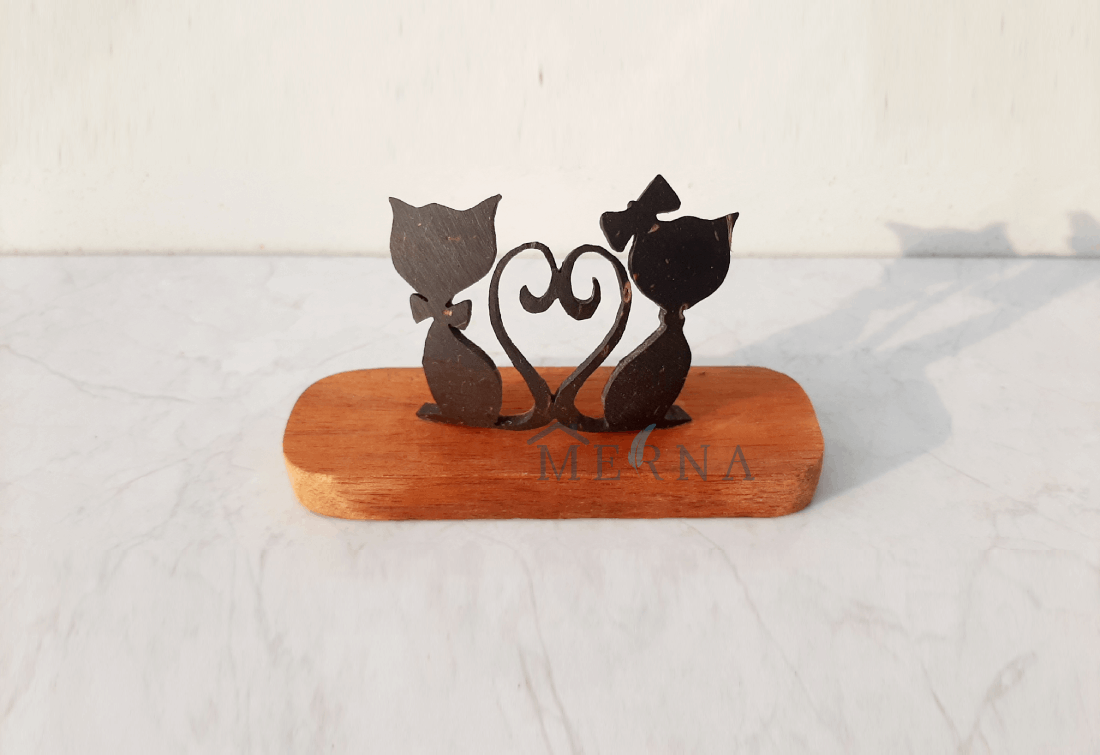 Merna Handmade Meow Anniversary or Birthday Gift