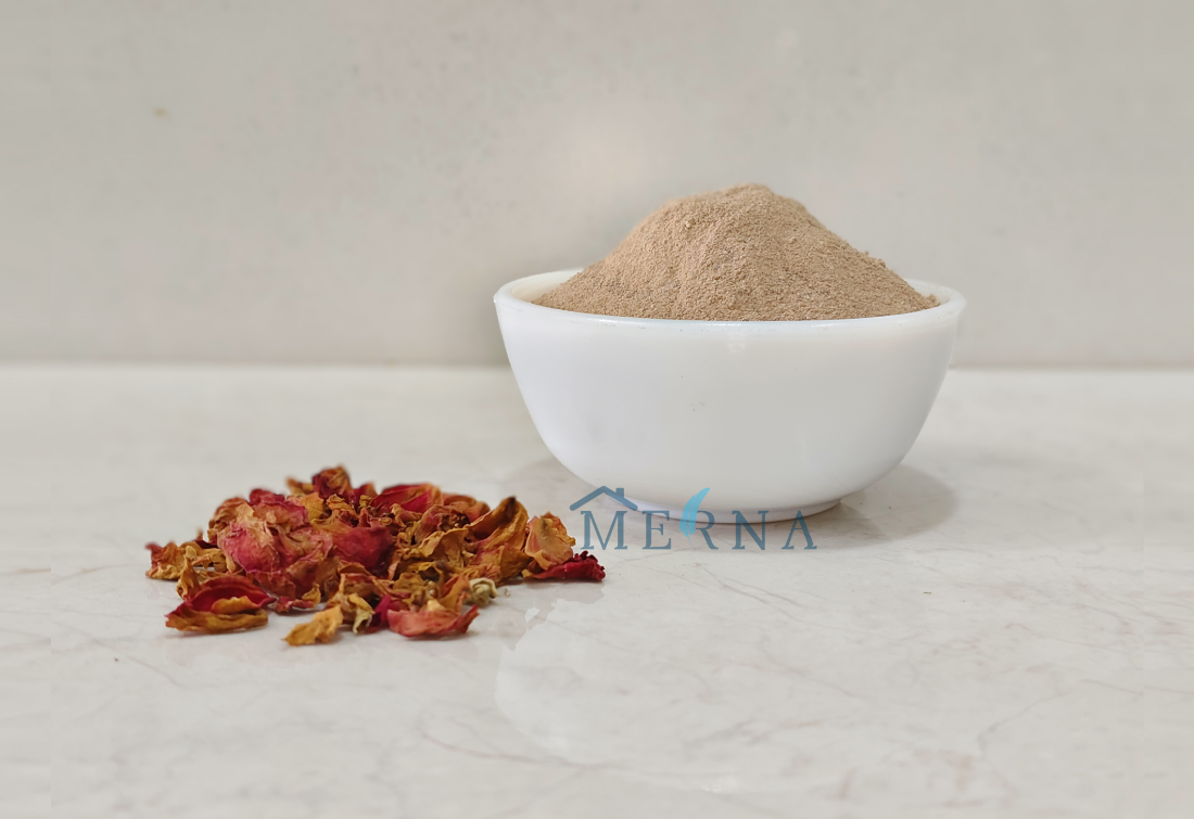 Merna Homemade Rose Face Pack  50g