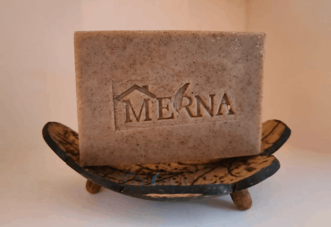 Merna Homemade Cold Processed Nalangu Maavu Soap (90g)