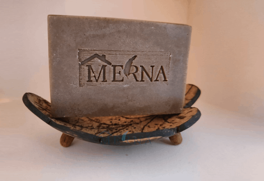 Merna Homemade Cold Processed Neem and Aloevera Soap (90g)