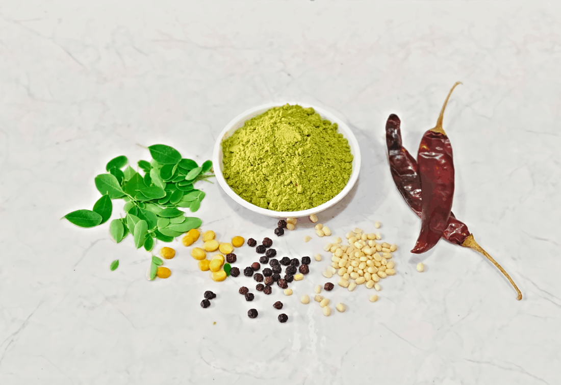 Moringa Leaves Rice Mix